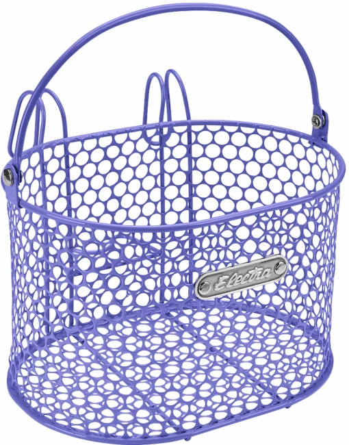 Electra Honeycomb Small Hook-Mounted Handlebar Basket -Bike Gear World electra honeycomb small hook mounted handlebar basket 383344 11