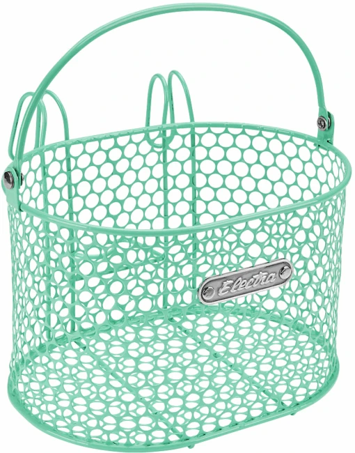 Electra Honeycomb Small Hook-Mounted Handlebar Basket -Bike Gear World electra honeycomb small hook mounted handlebar basket 383344 12