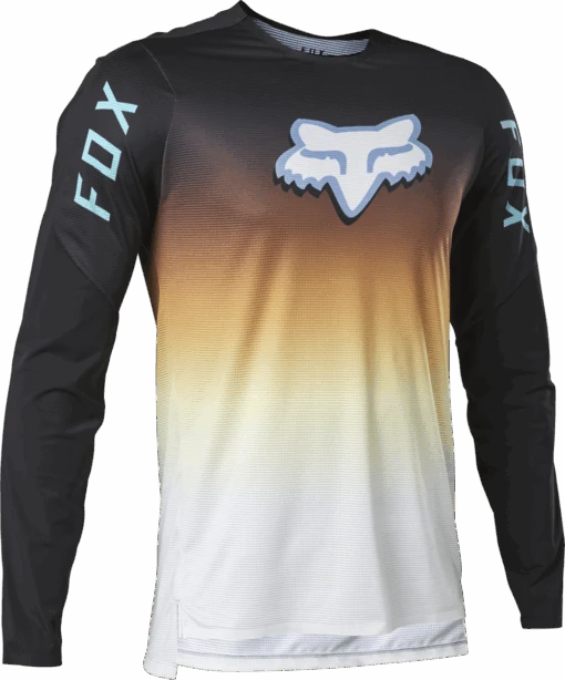 Fox Racing Flexair RS Long Sleeve Jersey -Bike Gear World fox racing flexair rs long sleeve jersey 404366 1