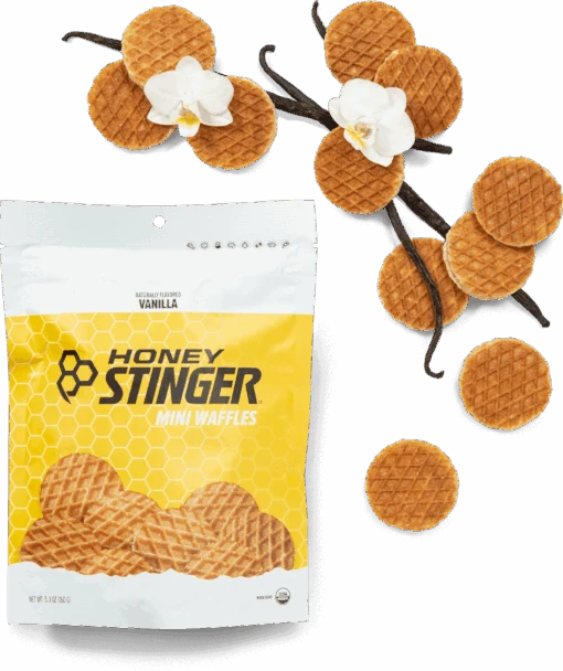 Honey Stinger Mini Waffles -Bike Gear World honey stinger protein waffle copy 381085 1