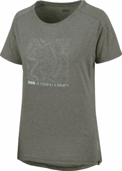 IXS Flow Womens Tech Tee Contour