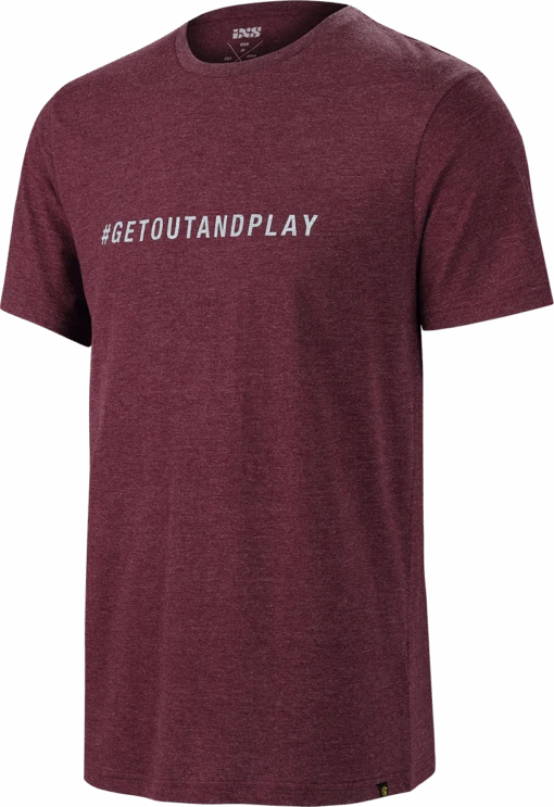 IXS GetOutAndPlay Organic Tee -Bike Gear World ixs getoutandplay organic tee 405464 11
