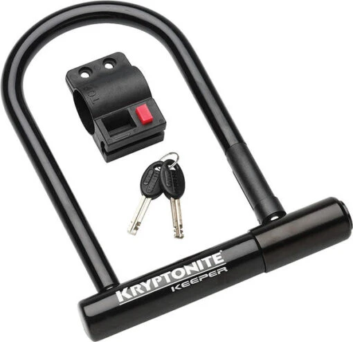 Kryptonite Keeper 12 STD U-Lock -Bike Gear World kryptonite keeper 12 u lock 32445 1