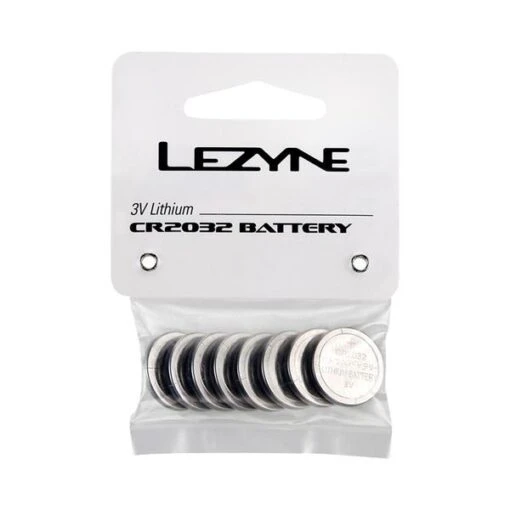 Lezyne CR 2032 Battery (8-pack) -Bike Gear World lezyne cr 2032 battery 8 pack 250453 1