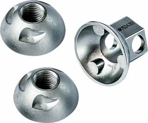 Pinhead Sold Axle Lock Nuts - 3/8-inch