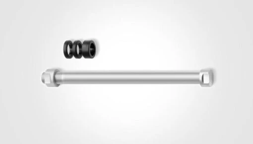 Tacx E-Thru Trainer Axle -Bike Gear World tacx e thru trainer axle 266202 1 13 3