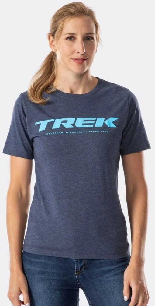 Trek Trek Logo Women's T-Shirt -Bike Gear World trek trek logo womens t shirt 343182 1 11 1