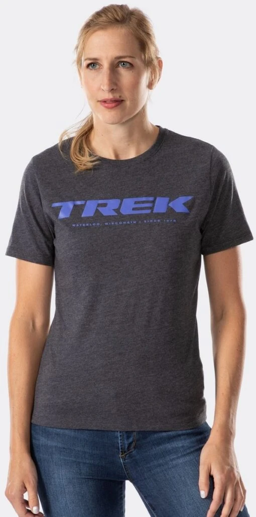 Trek Trek Logo Women's T-Shirt -Bike Gear World trek trek logo womens t shirt 343182 1 12 2