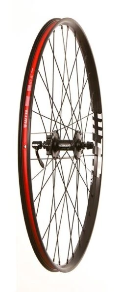 Wheel Shop WTB STi23/Shimano HB-M475/FH-M475 26-inch Front -Bike Gear World wheel shop wtb sti23 shimano hb m475 fh m475 26 inch front 403587 11