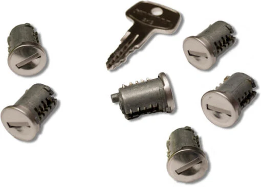 Yakima SKS Lock Cores (6-Pack) -Bike Gear World yakima sks lock cores 6 pack 54501 1
